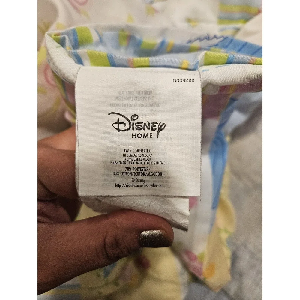 Disney Home Vintage Westpoint Stevens 63x86 Twin Princess Comforter Cinderella